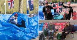 Royal superfans are already camping out to see the coronation