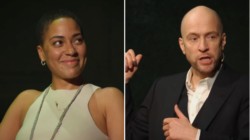 Derren Brown: Showman viewers declare trick a ‘setup’ as actress Cush Jumbo is called to stage: ‘You’re telling me she was randomly chosen?’