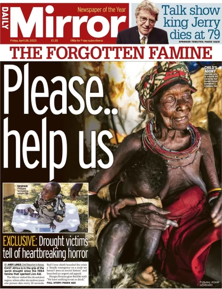 Daily Mirror – Please help us 