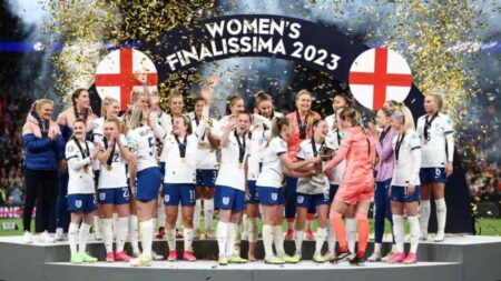 England win first-ever Women’s Finalissima in dramatic penalty shootout 