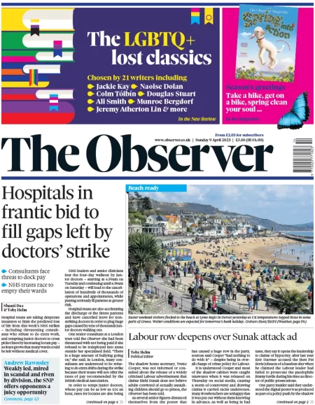 The Observer – Hospitals in frantic bid to fill gaps left by Doctors’ strike 