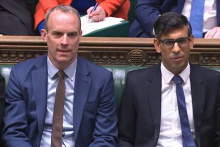 Rishi Sunak accused of delay over bullying probe into deputy PM Dominic Raab