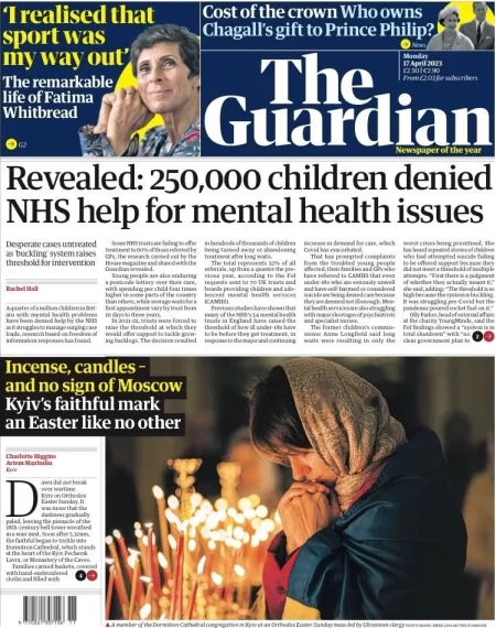 The Guardian – 250,000 children denied NHS help for mental health issues 