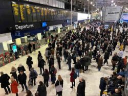 Passengers told to avoid London’s Waterloo Station all day after major signalling problem 