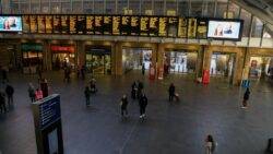 Rail strikes: trains halted as passengers face weekend of disruption