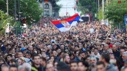 Serbians protest against gun violence after two mass shootings