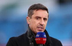 Gary Neville rates Manchester United’s chances of winning FA Cup final and blocking Manchester City treble