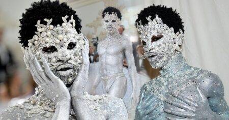 Lil Nas X wore thousands of crystals and a thong to the Met Gala and it’s got to be his wildest look yet  