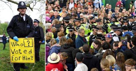 Police arrest 52 anti-monarchy protesters during coronation crackdown