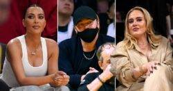 Kim Kardashian, Adele and Leonardo DiCaprio make up star-studded courtside crowd at Lakers game in Los Angeles 