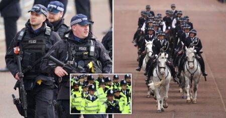 Culture secretary says police got ‘balance right’ with handling of coronation