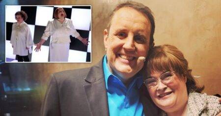 Susan Boyle fans lose their minds as she reunites with Peter Kay after 12 years