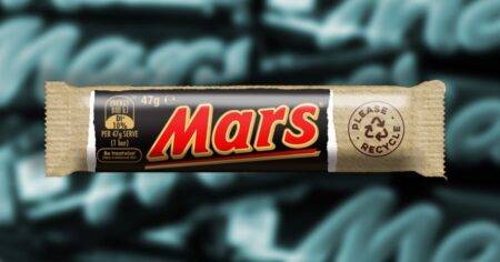 Mars bars will have paper wrappers instead of plastic at Tesco stores from today