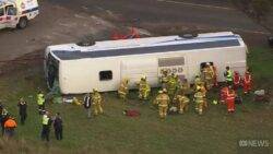 Primary school children suffer “life-changing” injuries in Melbourne bus crash