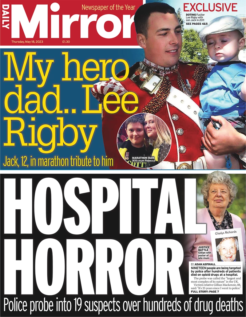 Daily Mirror - Hospital horror