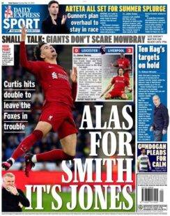 Express Sport – ‘Alas for Smith it’s Jones’