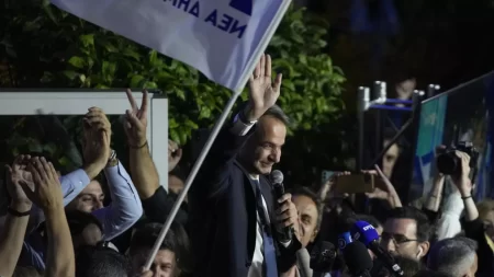 Greek election: Mitsotakis celebrates big win but wants majority, second election hinted