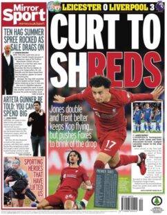 Mirror Sport – ‘Curt to shreds’