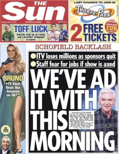 The Sun – We’ve ad it with This Morning