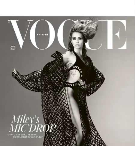 Miley Cyrus is British Vogue’s June cover 