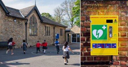 Live-saving defibrillators installed in all state secondary schools in England