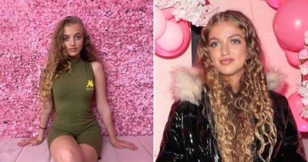 Princess Andre follows in mum Katie Price’s footsteps as she models collection for PrettyLittleThing