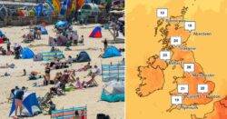 UK heat alerts upgraded with temperatures set to reach 30°C this weekend