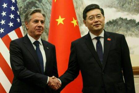 US secretary of state lands in China for high-stakes visit amid soaring tensions