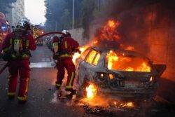 Paris riots live: 24 arrested amid French demonstrations after 17-year-old is shot dead by police n Nanterre