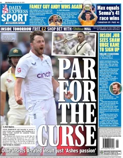 Express Sport – Par for the curse 