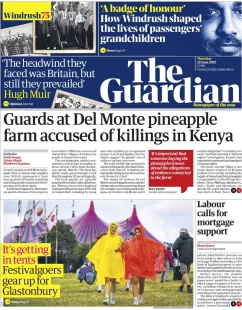 The Guardian – Guards at del Monte pineapple farm accused of killings in Kenya