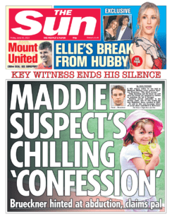 The Sun – Maddie’s suspect’s chilling confession 