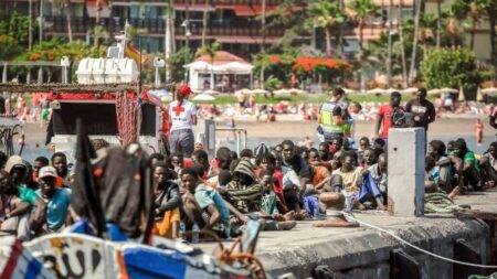 Hundreds of migrants missing at sea near Spain’s Canary Islands, aid group says