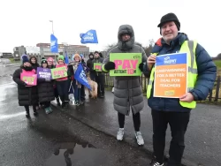 Second-day of disruption for strike-hit schools