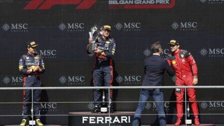 F1 defending champion Max Verstappen wins Belgian Grand Prix