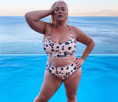 Gemma Collins brands herself a ‘carbohydrated Barbie’ as she poses up a storm in leopard print bikini