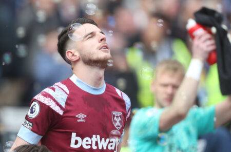 Emmanuel Petit questions Mikel Arteta plan for Declan Rice