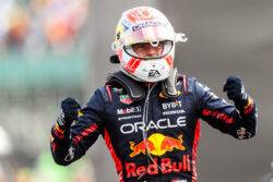 Max Verstappen reacts to equalling ‘crazy’ 35-year-old F1 record with British Grand Prix victory