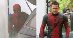 First look at Ryan Reynolds in costume on Deadpool 3 set as filming gets underway in UK