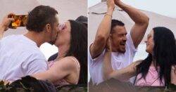 Katy Perry and Orlando Bloom lock lips to a Bruce Springsteen soundtrack as they pack on PDA at rocker’s Hyde Park gig