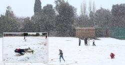 It is snowing in Johannesburg for the first time in 11 years