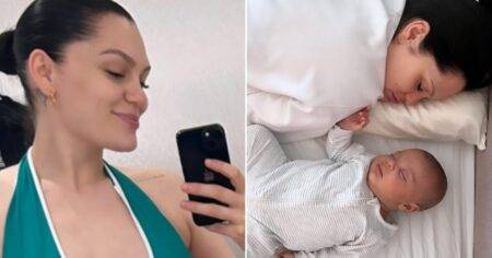 Jessie J shares bikini snap weeks after giving birth to baby son