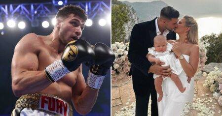 Molly-Mae Hague throws support behind new fiancé Tommy Fury ahead of KSI fight: ‘Bring it on’