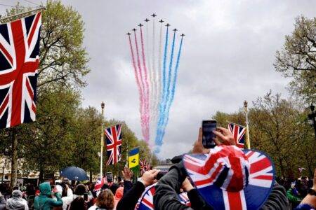 How to watch the magnificent Red Arrows flypast over Edinburgh for the King’s coronation today