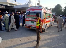 At least 44 killed in Pakistan after explosion at Islamist political rally