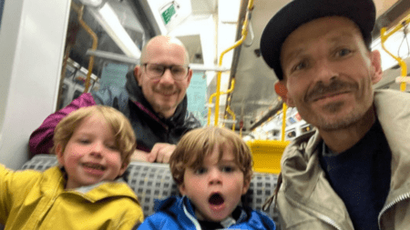 Jonnie Irwin’s painfully poignant message about enjoying life as he spends day with children