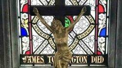 Crucifix returned from England to France after 107 years