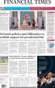 Financial Times – DeSantis policies spur billionaires to rethink support for presidential bid 