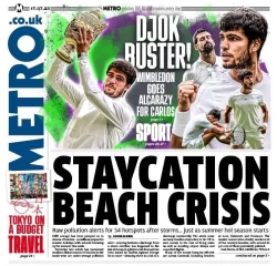 Metro – Staycation beach crisis 