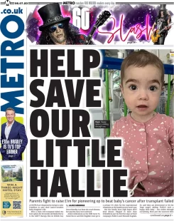 Metro – Help save our little Hallie 